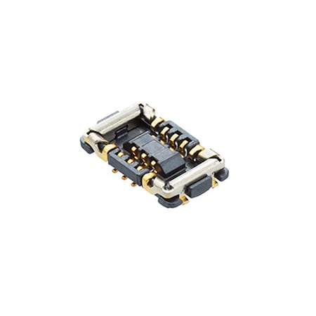 Molex Board Stacking Connector, 6 Contact(S), 2 Row(S), Female, Straight, Surface Mount Terminal,  5050660622